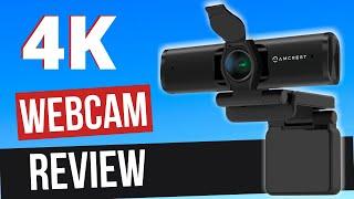 New Amcrest AWC897 4K Ultra HD Webcam Review: Best Budget 4K Webcam?