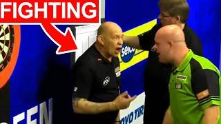SHOCKING: Dart Player FIGHTS With Referee During PDC Match, You Won't Believe It!