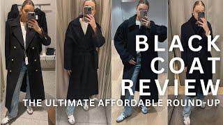 BEST HIGH-STREET INVESTMENT COATS THAT WILL LAST YOU SEASONS TO COME | TIMELESS BLACK COATS