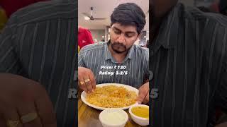 Top 8 places to have Biryani in Hyderabad!️ #shorts #ytshortsindia #hyderabad #biryani