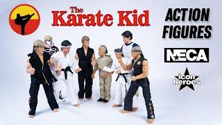 Karate Kid Action Figures by NECA and Icon Heroes (Review and Comparison)