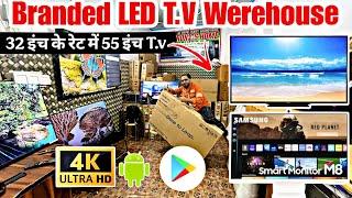 55 इंच TCL 4K Smart Led Tv Only Rs 9,999-/ fridge | Electronic Warehouse | Cheapest Electronics