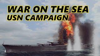 MUSASHI sighted off Guadalcanal! | War on the Sea | Ep 19