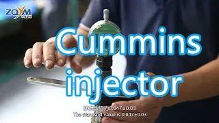 How to disassembly and measurement of Cummins (Dong Kang) injector?