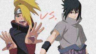 Deidara vs Sasuke | Ninja Return Ultimate Skill|Hell