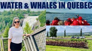  Wonders of Quebec: Waterfalls & Whales!  |  Indians in Canada  | Vlog 16 @NorthSpice