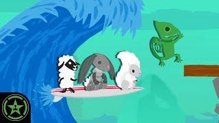 Let's Play - Ultimate Chicken Horse - Surf's Up (Part 2)