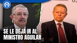 "Luis María Aguilar es un ministro del periodo neoliberal vinculado al PRI y al PAN": Zaldívar