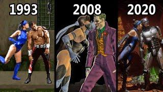 Evolution of Kitana's Deadly Kiss (1993-2020)