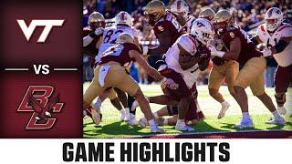 Virginia Tech vs. Boston College Game Highlights | 2023 ACC Football