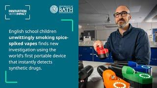 English school children unwittingly smoking spice-spiked vapes, finds University of Bath