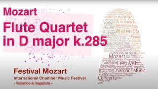 Mozart - Flute Quartet in D major K.285 - Allegro - Lock Down 2020