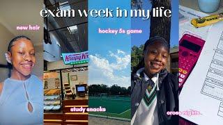 EXAM WEEK IN MY LIFE [cross nights, finals, new hair, hockey games & more] SOUTH AFRICAN YOUTUBER
