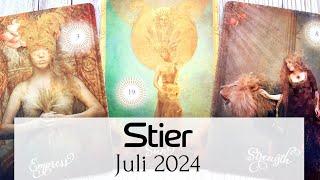 STIER - Juli 2024 • Du wirst auf DEINEN Weg zurückgeführtTarot