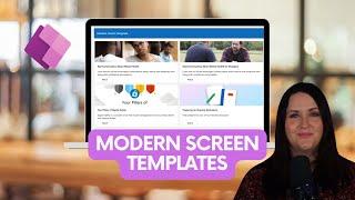 Create Apps Easily using New Modern Power Apps Screen Templates