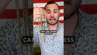 Which gold chain is REAL or FAKE? PART 1