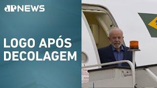 Avião com Lula e comitiva tem pane e voa em círculos no México