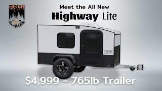 Highway Lite - $4,999 - 765lb Camping Trailer - Hiker Trailers