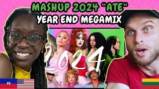 REACTION TO MASHUP 2024 “ATE“ - 2024 Year End Megamix by AnDy Wu (Best 160+ Pop Songs)