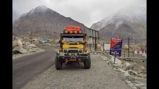 Skardu to Manthokha Waterfall I Kharmang I Pakistan I EP 1 I Winter Tour 2023 I Man With Yellow 4x4