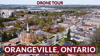 Discover Orangeville from Above: Stunning 4K Drone Footage of Ontario’s Hidden Gem! 