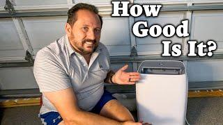 Rintuf 12000 BTU Portable Air Conditioner Review | Ultra Quiet AC Unit | DOUGandNIKI