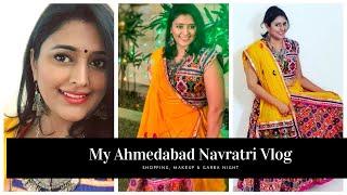 Navratri In Ahmedabad- Chaniya Choli, Makeup Tutorial & Garba Dance