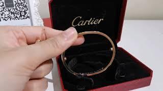 Carrier Love 手镯 cartier love bracelet