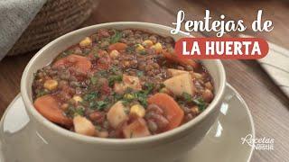 Lentejas de la huerta