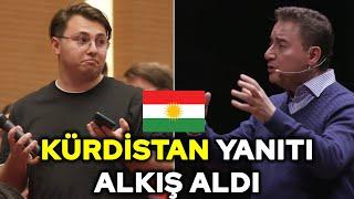 Ali Babacan'ın Kürdistan yanıtı Babala seyircisinden büyük alkış aldı. Soruyu soran çok şaşırdı