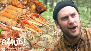 Brad Makes Campfire Seafood | It's Alive | Bon Appétit