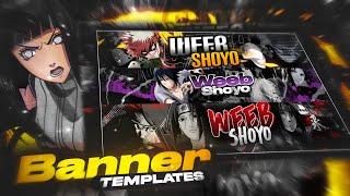 Free Anime Banner Templates For Android | #pixellab