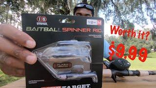 Buy, Catch, Review -- LIVE TARGET BAITBALL SPINNER RIG (is it worth it?)  #lurereviews #bassfishing