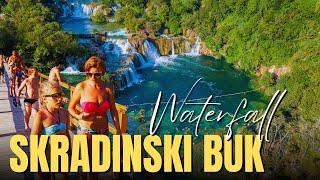 Skradinski Buk Waterfall on the Krka River, Croatia