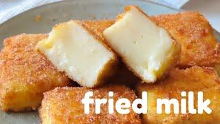 Melt in Your Mouth Fried Milk