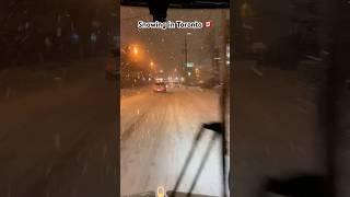 Snow plow, removal in Toronto #winter #work #canada