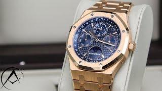 2018 Unboxing:Audemars Piguet Royal Oak Perpetual Calendar Moonphase 26574OR.OO.1220OR.02