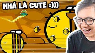 Tôi Đưa Khối Vuông Geometry Dash Tới Thế Giới Đàn Ong (B)