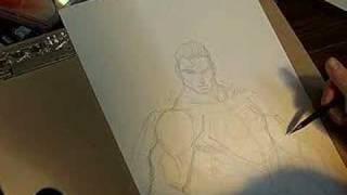 Tom Nguyen Sketches Superman