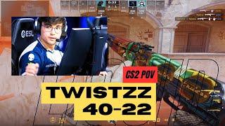 Liquid Twistzz (40-22) vs Astralis (Inferno) | CCT Global Finals 2024 | May 22, 2024 #cs2 #pov