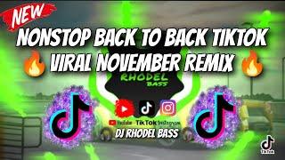  NONSTOP BACK TO BACK TIKTOK VIRAL NOVEMBER REMIX/DJ RHODEL BASS 2K24-2K25 