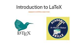 LaTeX Learning || LaTeX Importance || Dr. Khurram Shahzad