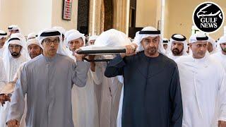 UAE President performs funeral prayer for late Sheikh Tahnoun bin Mohammed