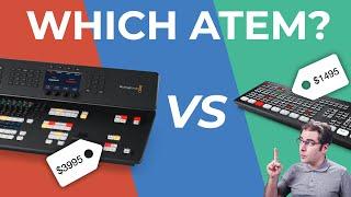 Blackmagic ATEM TVS HD8 ISO vs SDI Extreme ISO | Which should you buy?