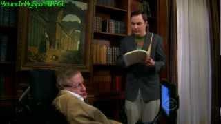 Sheldon Meets Stephen Hawking - The Big Bang Theory