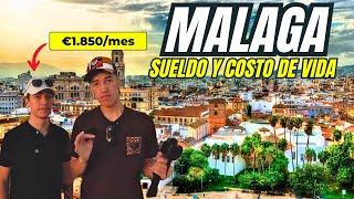 SUELDO Y COSTO DE VIDA EN MALAGA-ESPAÑA 