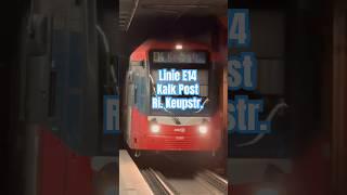 K5000 Linie E14 Ri. Keupstr. | Einfahrt Kalk Post | #stadtbahn #köln #tram #kvb