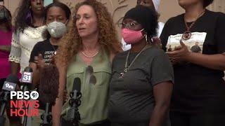 WATCH: The family of Elijah McClain hold news conference by his memorial