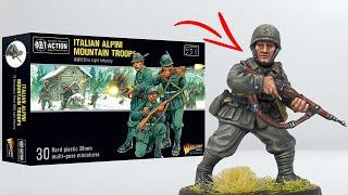 How To Paint ITALIAN ALPINI - Bolt Action Tutorial