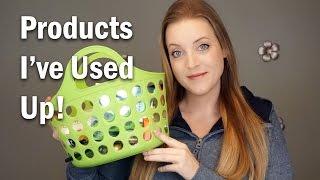 Empties! Products I've Used Up | AllisonsVanity